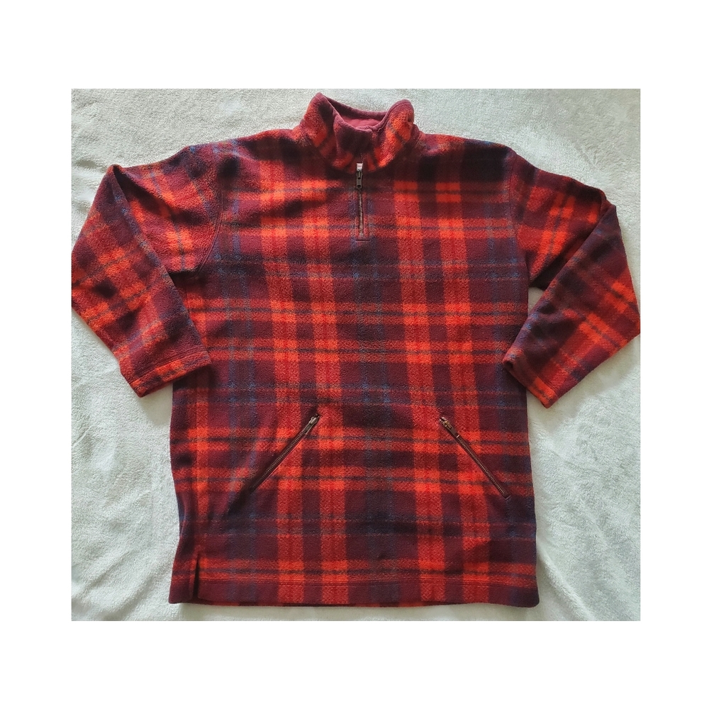 Vintage Talbots plaid sweatshirt size small - Picture 1 of 9